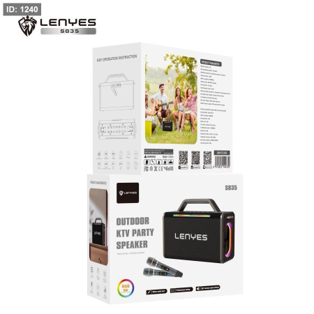 LENYES S834- WIRLESS SPEAKER