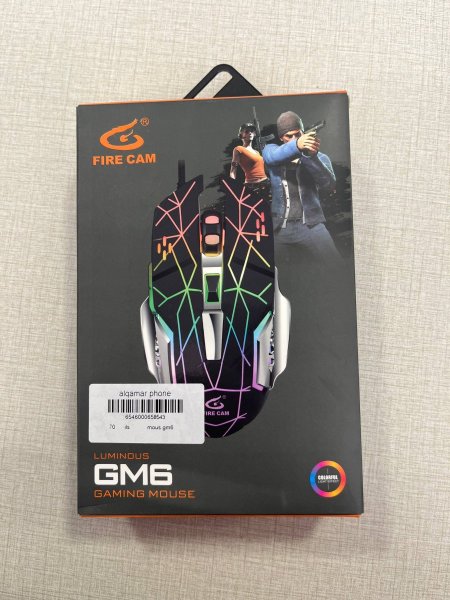 ماوس جيمنج GM6