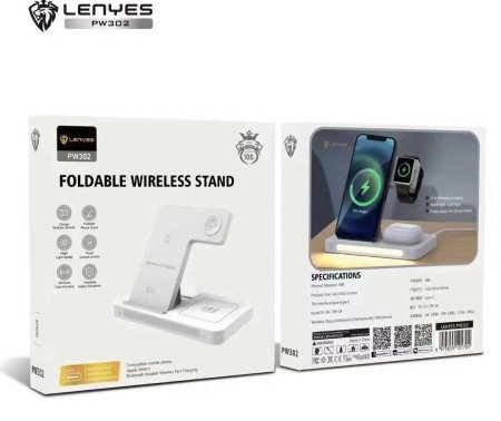 LENYES FOLDABLE WIRELESS STAND PW302 PRO