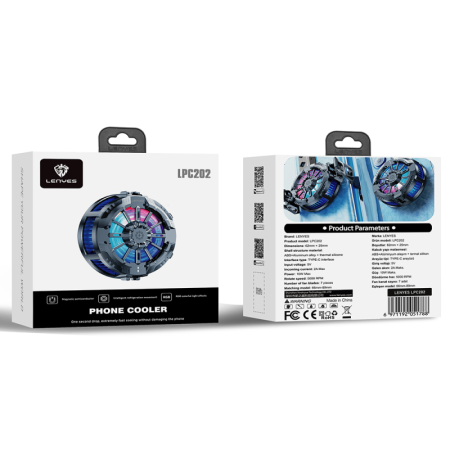 مروحة تبريد الهاتف بنظام التبريد TEC